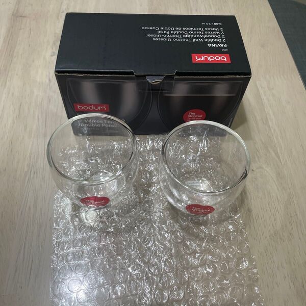 bodum PAVINA ダブルウォールグラス 2個セット