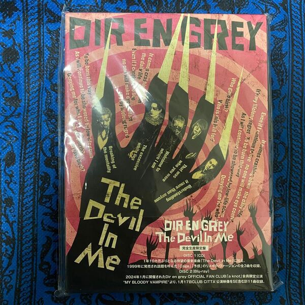 DIR EN GREY The Devil In Me 完全生産限定盤 CD+Blu-ray ポストカード付き
