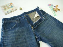 ♪服4144_P5♪ デニムハーフパンツ wrangler ラングラー サイズW=32インチ(実測で90cm位)　股下36cm位 Used ～iiitomo～_画像7