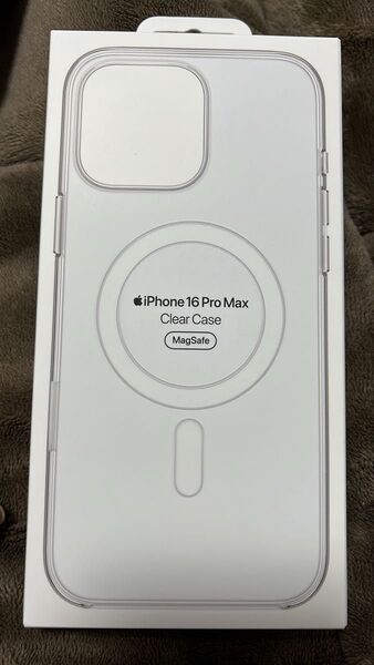 iPhone 16 pro max クリアケース Apple MagSafe Clear Case