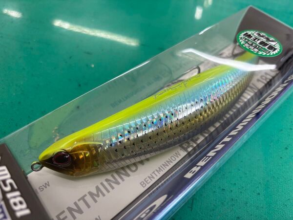 OSP ベントミノー181F-SW PTS86 アイクルダブルチャートコノシロ 東京湾シーバス ベイシーバス オーエスピー