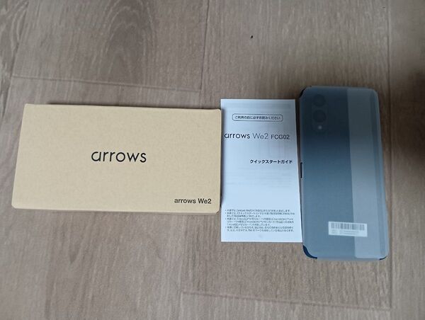 arrows we2 fcg02 ネイビーグリーン シムフリー 未使用品
