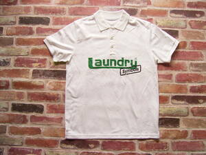  beautiful goods laundry Laundry white polo-shirt 