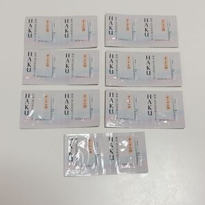 HAKU メラノフォーカスF 薬用美白美容液ファンデーション サンプル14回分 資生堂
