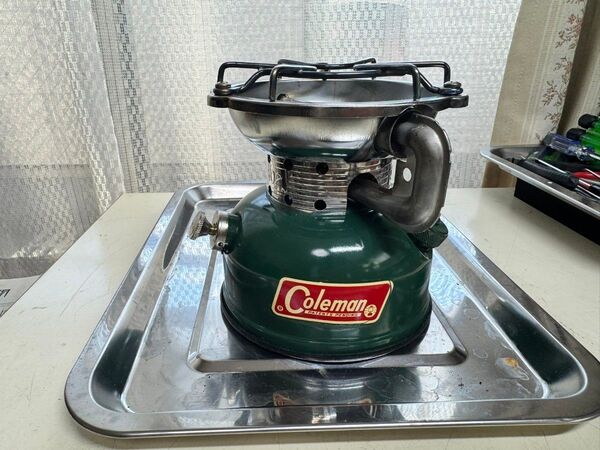 Coleman ガソリンシングルバーナー 502 パテペンデカール 1965/6