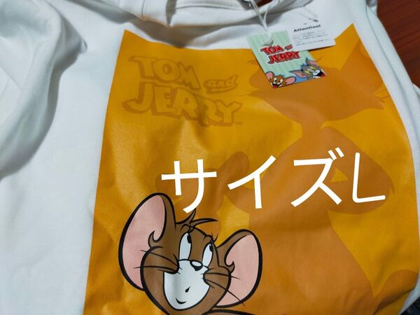 綿棒1本 トムとジェリー半袖Tシャツ