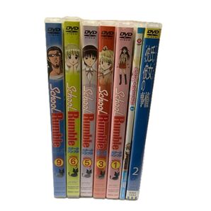 ジャンクアニメDVD 4本で500円 彼氏彼女の事情 生徒会の一存 スクールランブル