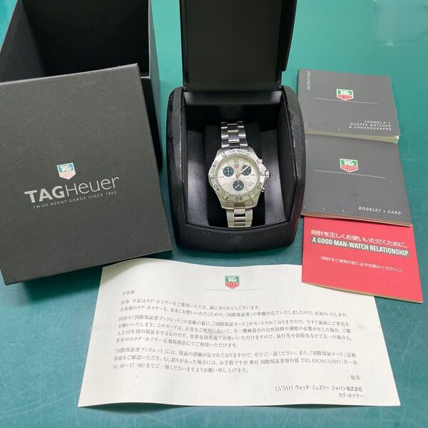 TAG Heuerタグホイヤー CAF1111 アクアレーサー クロノグラフデイトクォーツ メンズ 年内限定値引早いもの勝ち!