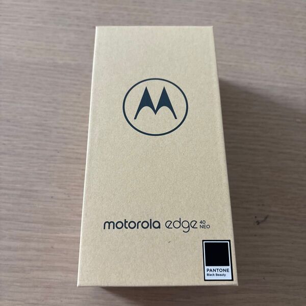 【未使用品】motorola edge 40 neo(ブラックビューティー)