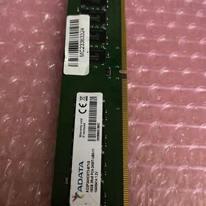 動作品 ADATA PC4-2400T 16GB 1枚 DDR4 19200 デスクトップ用メモリ 即時支払いできる方限定特価品