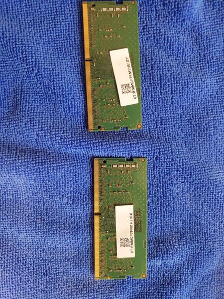 ddr4-3200 4gb×2 計 8gb ノートパソコン用