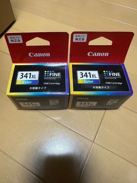 【2個セット】Canon 純正インク 341XL カラー 新品未開封