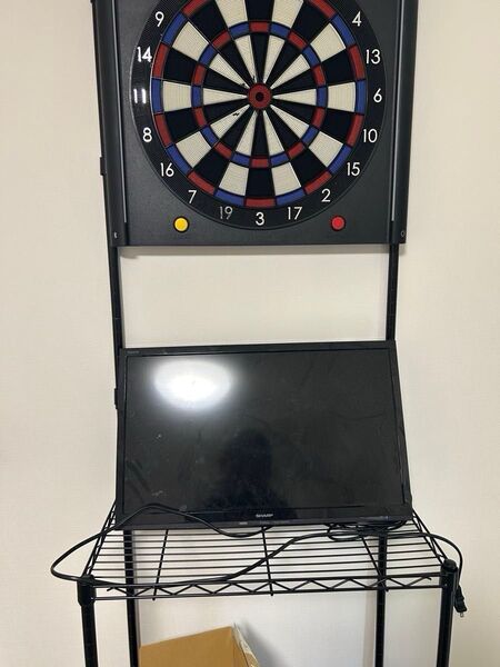 ダーツライブ200s 本体、専用ラック、バレル数十個セット DARTSLIVE-200S