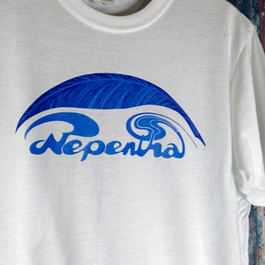 送込　Nepentha Records ネペンサ レーベル　半袖Tシャツ　白　2XLサイズ