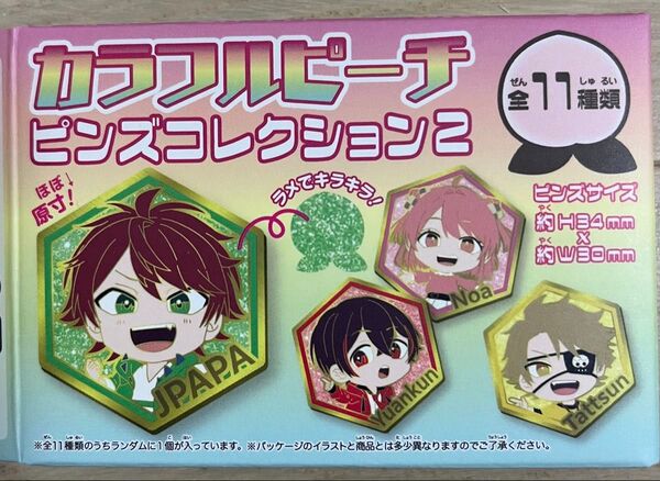 hana様 カラフルピーチ ピンズコレクション 2
