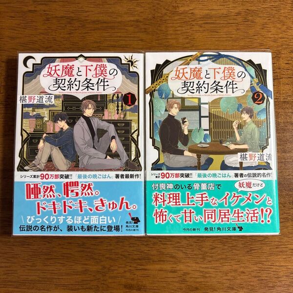 妖魔と下僕の契約条件 1 (角川文庫 ふ30-40) 椹野道流/〔著〕