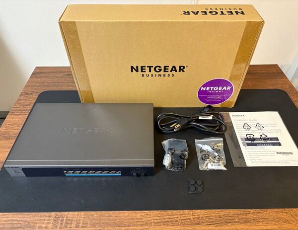 NETGEAR MS510TXUP マルチギガ ~10G/POE スイッチ (8x) RJ-45 + (2x) SFP+