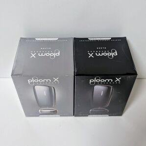 Ploom X ADVANCED スターターキット シルバー&ブラック 2個セット
