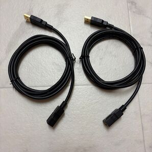 Amazonベーシック USB 延長ケーブル 2m