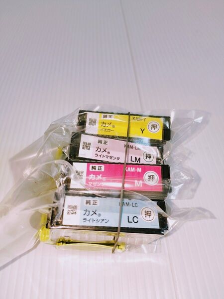 EPSON エプソン カメ インクカートリッジ イエロー ライトマゼンタ マゼンタ ライトシアン