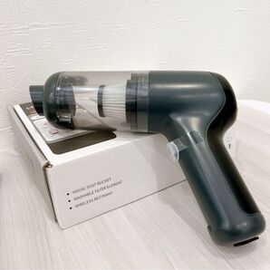 ハンディクリーナー コードレス 充電式 ノズル エアーダスター 小型 掃除機 車用掃除機 多機能ミニ掃除機 Type-C 軽量