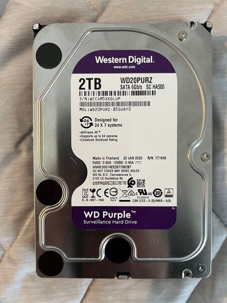 Western Digital WD Purple 2TB HDD