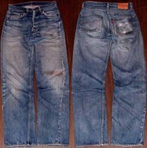 n507/LEVIS50166前期シングルヴィンテージヒゲ！色落ち抜群！_画像1