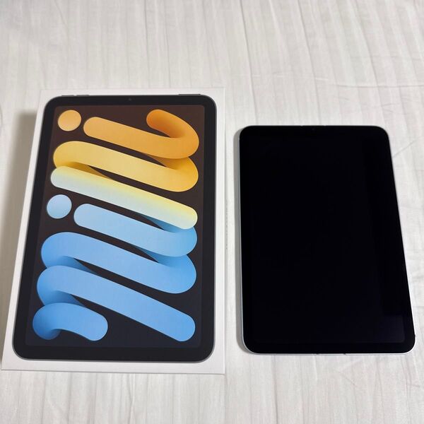 【新品同様美品】 iPad mini A17 PRO ブルー Wi-Fi+cellular SIMフリー