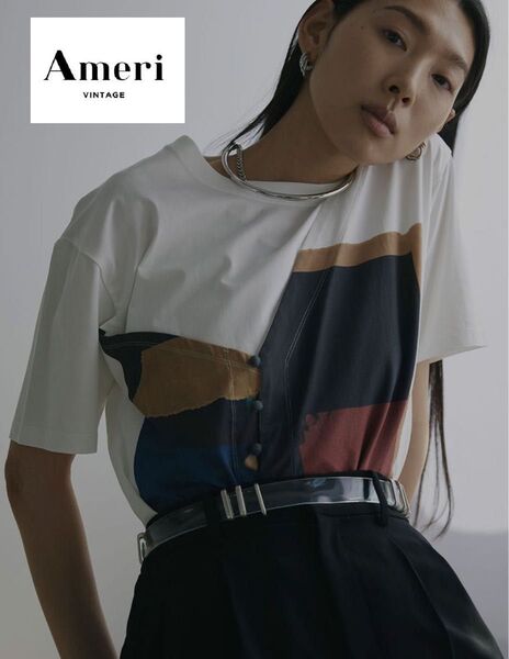 完売!人気!【Ameri】ART BIG TEE Tシャツ カットソー