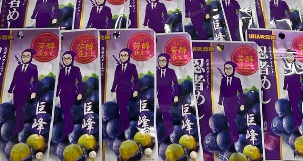 UHA味覚糖 忍者めし 巨峰味 12袋セット ハードグミ