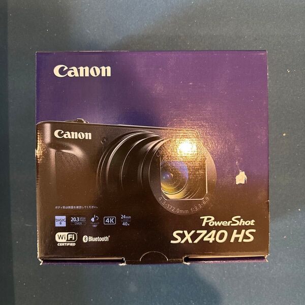 Canon PowerShot SX740 ブラック