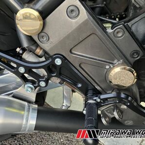 ゼファー 400 1100 真鍮 ステップ プレートピボット カバー フレーム ホール プラグ 4個1セット