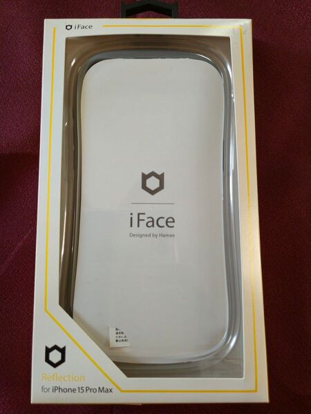 iFace Reflection iPhone 15 Pro Max クリアケース グレー 美品