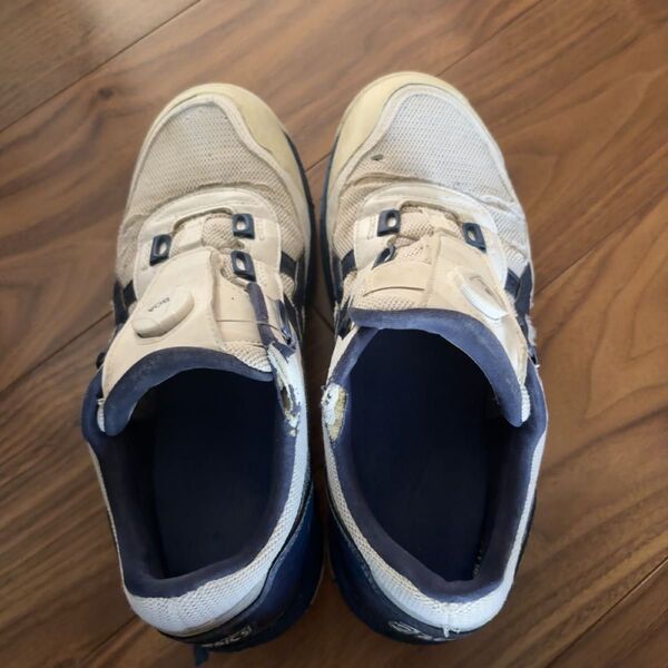 asics アシックス 安全靴27.5センチ スニーカー