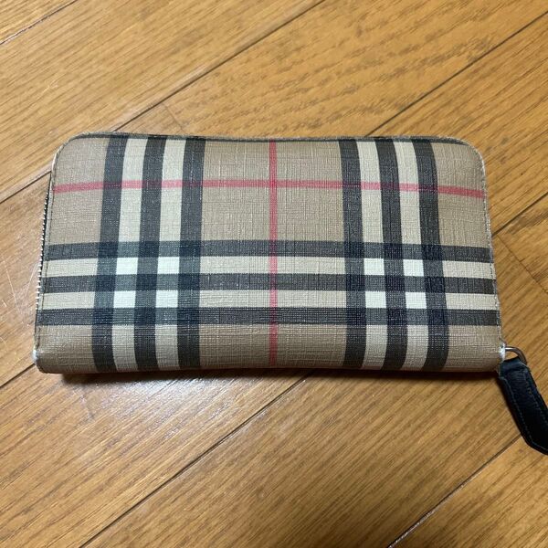 BURBERRY 長財布 ベージュ ノバチェック