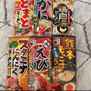 五木食品 棒ラーメン 6袋セット お試しセット とまとラーメン えび味噌ラーメン