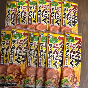 五木食品 スタミナにんにくラーメン 醤油味12袋セット 棒ラーメン