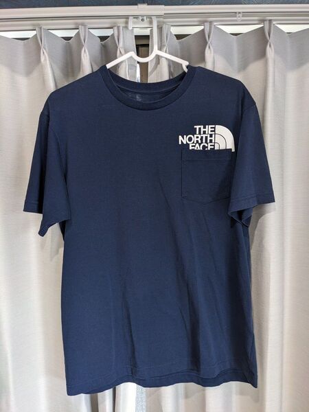 THE NORTH FACE ノースフェイス 半袖Tシャツ ネイビー Lサイズ
