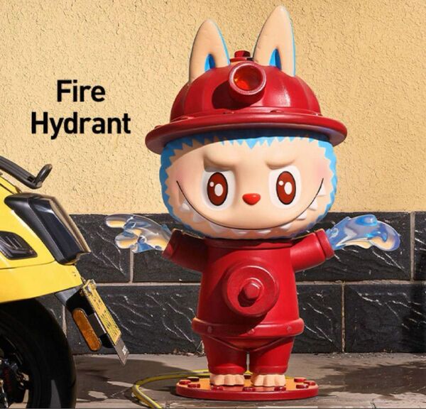 POPMART Almost Hidden Fire Hydrant The monsters ラブブ