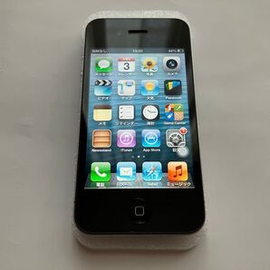 超美品 iPhone4 ブラック 32GB iOS6