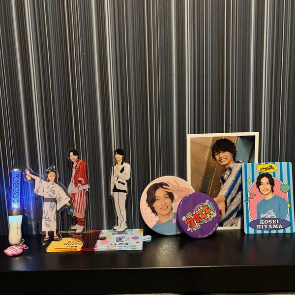 【即日発送】少年忍者 檜山光成 アクスタ 缶バッチ プロカ カクエキ キンブレ ガチャガチャ