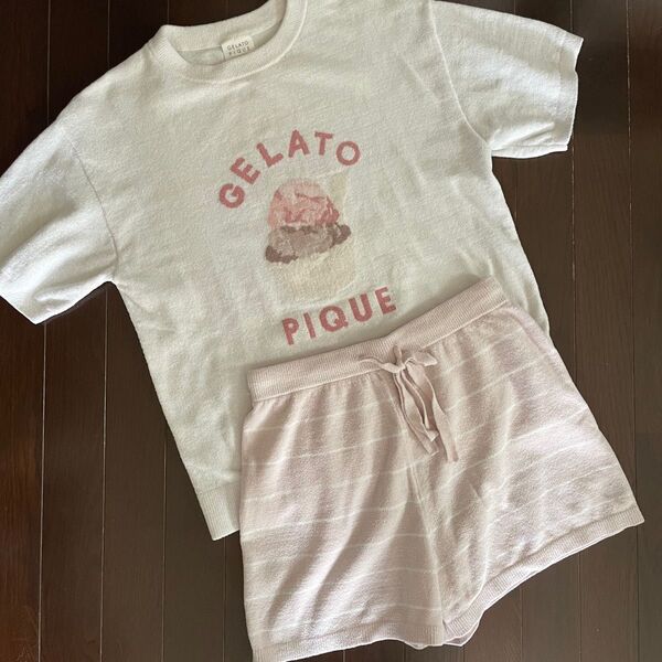 gelato pique ジェラートピケ ルームウェア スイーツ上下セット
