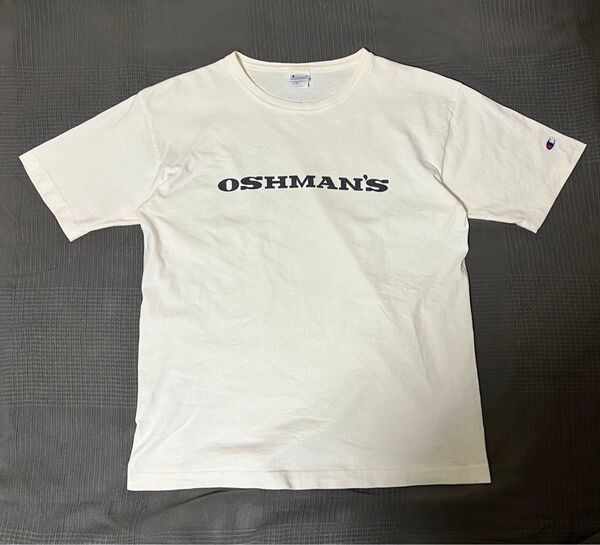 champion T1011 USA製 oshman's チャンピオン オッシュマンズ 染込み Tシャツ ホワイト 白