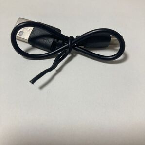 USB A to Micro B 充電ケーブル ブラック 約20cm