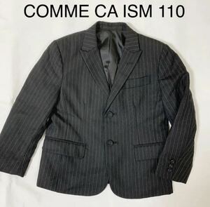 COMME CA ISM костюм жакет 110 полоса черный Comme Ca Ism свадьба входить . тип party формальный мужчина праздник 