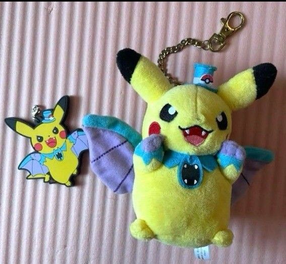 ハロウィン ピカチュウ ポケモンセンター ぬいぐるみ マスコット ゴルバット