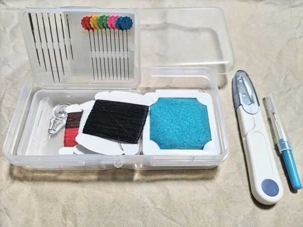 裁縫セット ソーイングキット 裁縫キット ソーイングセット クリスタル USED