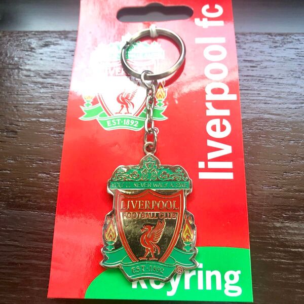 【未使用品】リバプール キーホルダー キーリング Liverpool サッカー