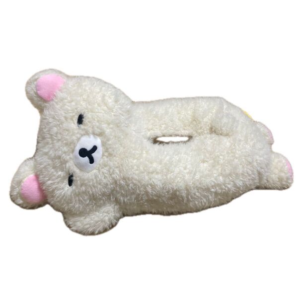リラックマ ふわふわおやすみぬいぐるみティッシュケースカバー コリラックマ