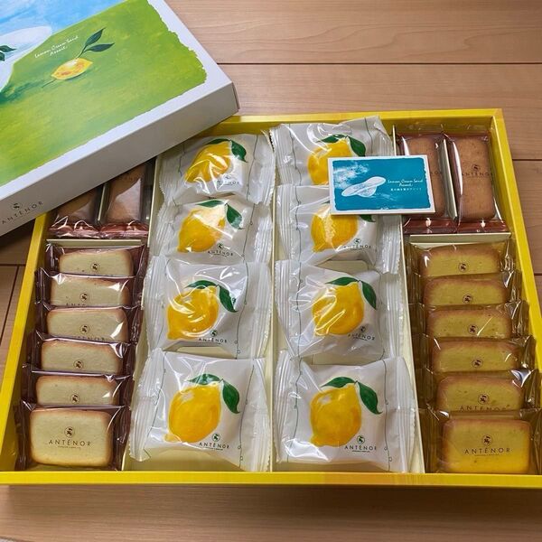 銘菓!アンテノール、夏の焼き菓子アソート、焼菓子、洋菓子、菓子、クッキー、ラングドシャ、レモンのクリームサンド